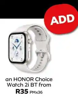 MTN HONOR Choice Watch 2i BT offer
