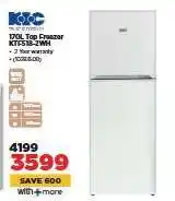 HiFi Corp KIC 170L Top Freezer KTF518/2 WH offer