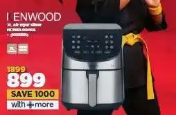 HiFi Corp KENWOOD 7L Air fryer silver HFP50.000SS offer