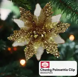 Makro Chunky Poinsettia Clip offer