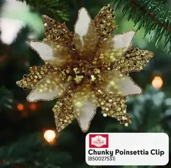 Makro Chunky Poinsettia Clip offer