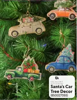 Makro Santa's Car Tree Decor offer
