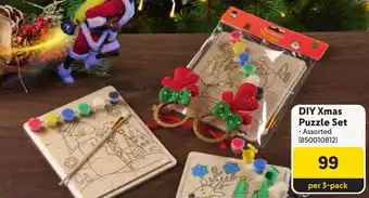 Makro DIY Xmas Puzzle Set offer