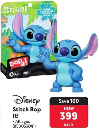 Makro Disney Stitch Bop It! offer