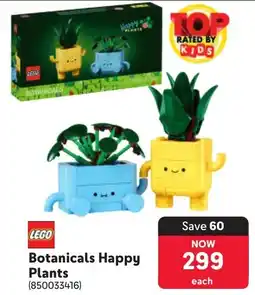 Makro LEGO Botanicals Happy Plants offer
