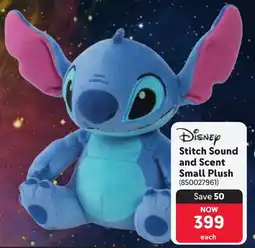 Makro Disney Stitch Sound and Scent Small Plush offer