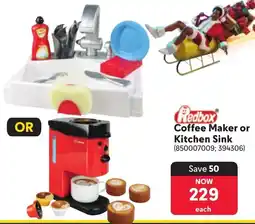 Makro Redbox Coffee Maker or Kitchen Sink offer