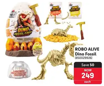 Makro ROBO ALIVE Dino Fossil offer