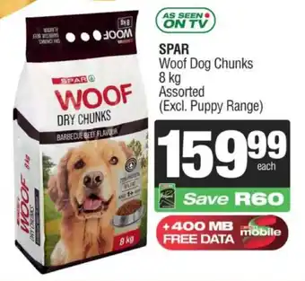 SuperSpar SPAR Woof Dog Chunks Assorted offer