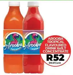 1UP Arooba tropical flavoured drink concentrate offer