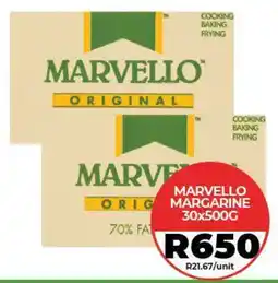 1UP Marvello margarine offer