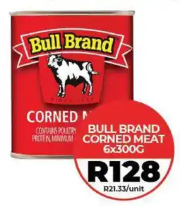1UP Bull brand corned meat offer