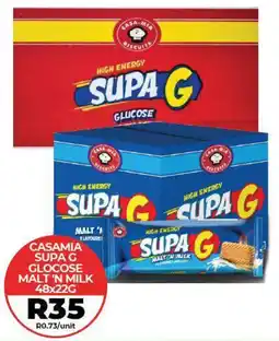 1UP Casamia supa g glocose malt 'n milk offer