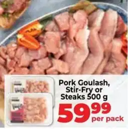 Food Lover's Market Pork Goulash, Stir-Fry or Steaks offer