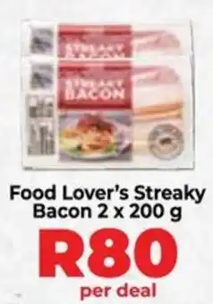 Food Lover's Market Food Lover's Streaky Bacon offer