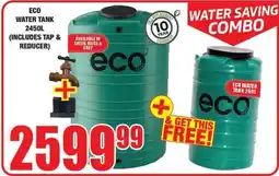 Boxer Build Water saving combo offer
