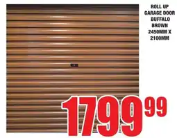 Boxer Build Roll up garage door buffalo brown offer