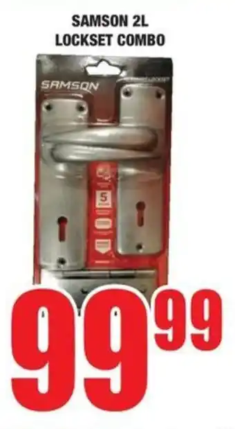 Boxer Build Samson 2l lockset combo offer