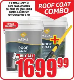 Boxer Build Roof coat combo offer