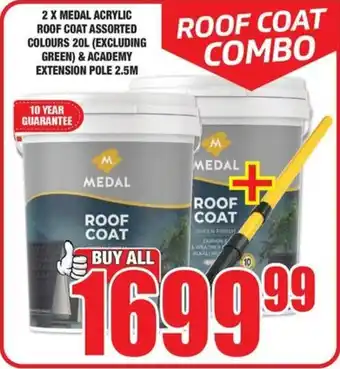 Boxer Build Roof coat combo offer