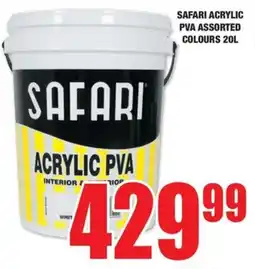 Boxer Build Safari acrylic pva assorted colours offer