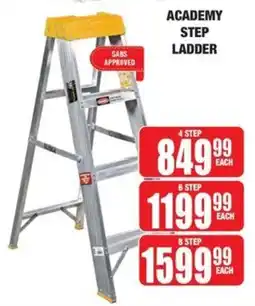 Boxer Build Academy step ladder offer