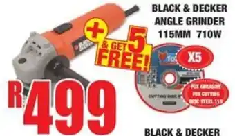 Boxer Build Black & decker angle grinder offer