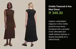 Woolworths Crinkle Textured A-line Maxi Dress offer