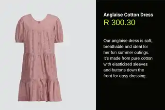 Woolworths Anglaise Cotton Dress offer
