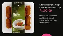 Woolworths Effortless Entertaining Cheese Croquettes offer