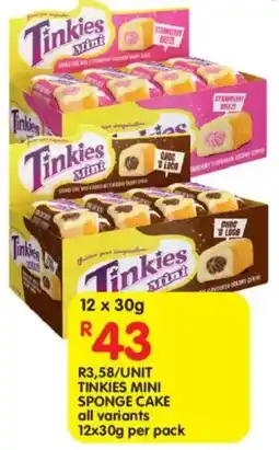 Shoprite Tinkies mini sponge cake offer