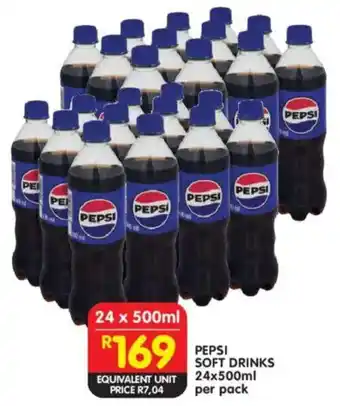 Shoprite Pepsi soft drinks offer