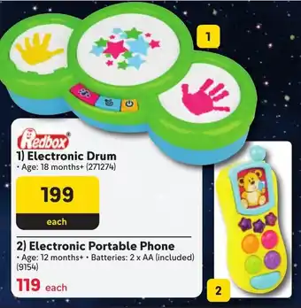 Makro Redbox Electronic Drum offer