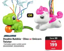 Makro Avalanche Double Bubble Dino or Unicorn Twister offer