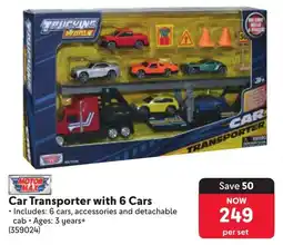 Makro Motor Max Car Transporter with 6 Cars offer
