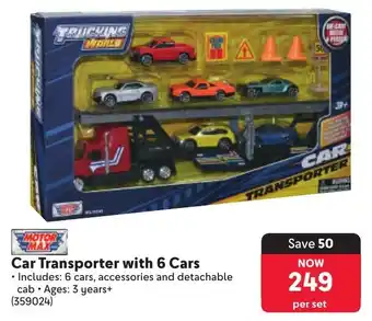 Makro Motor Max Car Transporter with 6 Cars offer