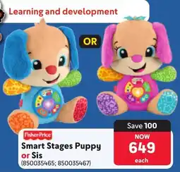Makro Fisher Price Smart Stages Puppy or Sis offer