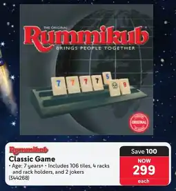 Makro Rummikub Classic Game offer