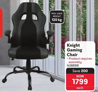 Makro Knight Gaming Chair offer