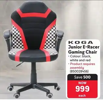 Makro Koga Junior E-Racer Gaming Chair offer