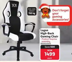 Makro Logan High-Back Gaming Chair offer