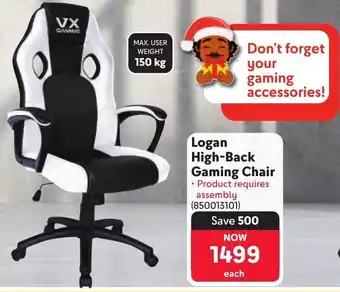 Makro Logan High-Back Gaming Chair offer