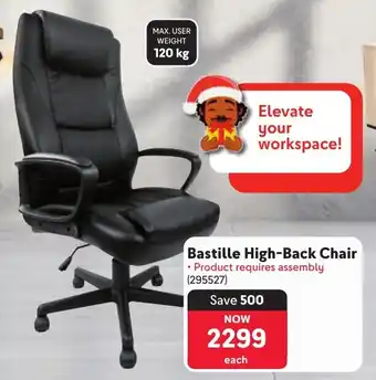 Makro Bastille High-Back Chair offer
