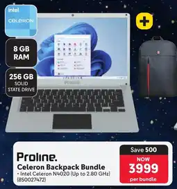 Makro Proline Celeron Backpack Bundle offer