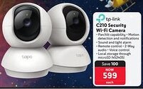Makro Tp-link C210 Security Wi-Fi Camera offer