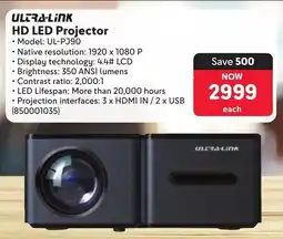 Makro Ultra-Link HD LED Projector offer