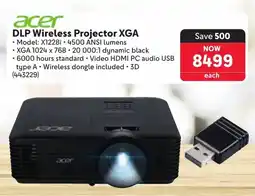Makro Acer DLP Wireless Projector XGA offer