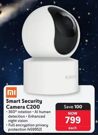 Makro Xiaomi Smart Security Camera C200 offer