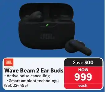 Makro JBL Wave Beam 2 Ear Buds offer