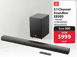 Makro JBL 3.1 Channel Soundbar SB560 offer